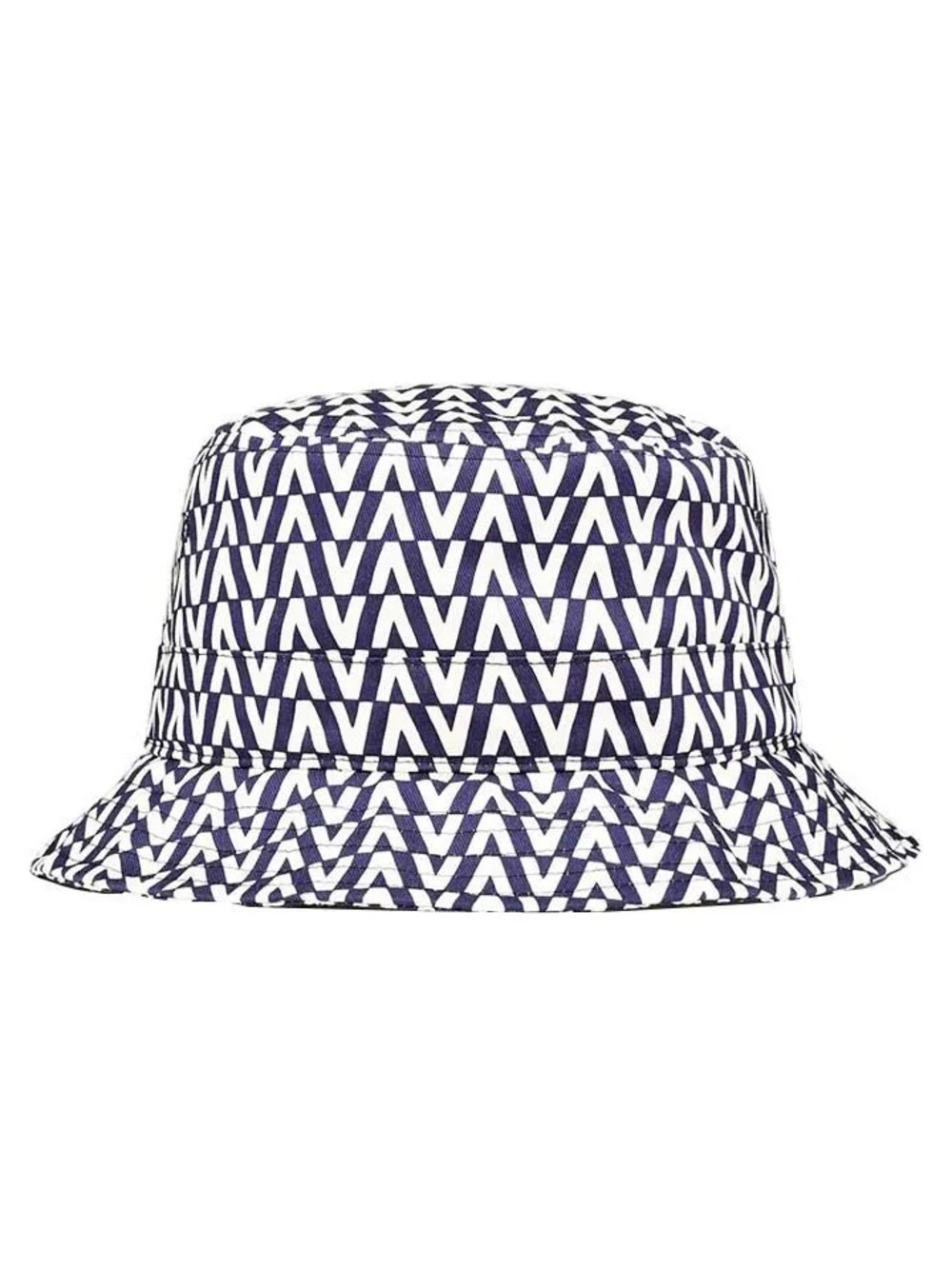 Valentino VLogo Bucket Hat - Blue & White